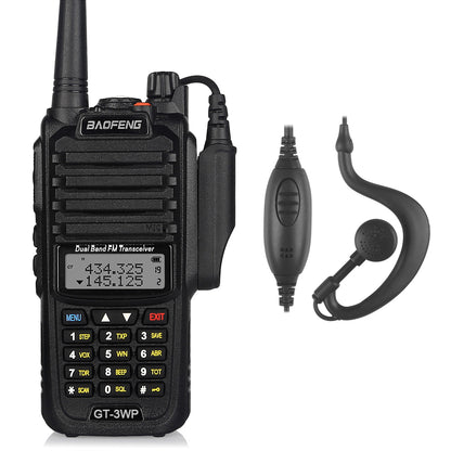 Baofeng GT-3WP Waterproof Two Way Radio + Programming Cable [DISCONTINUED] - Radioddity