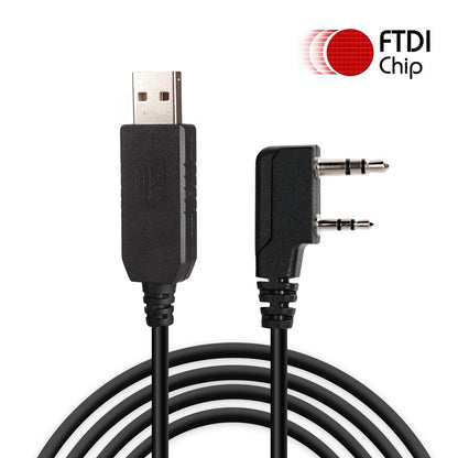 Radioddity PC001 FTDI USB Programming Cable | for Baofeng Radioddity Kenwood TYT - Radioddity