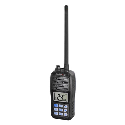 Radioddity Voyage RV6  Marine Radio VHF | Tri-watch | Waterproof | NOAA | Emergency Strobe LED [DISCONTINUED] - Radioddity