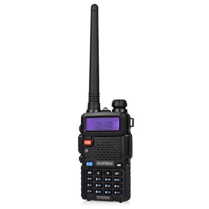 Baofeng UV-5RTP [2 Pack + Cable] | Dual Band | 8W/4W/1W | Tri-power Two Way Radio [DISCONTINUED] - Radioddity