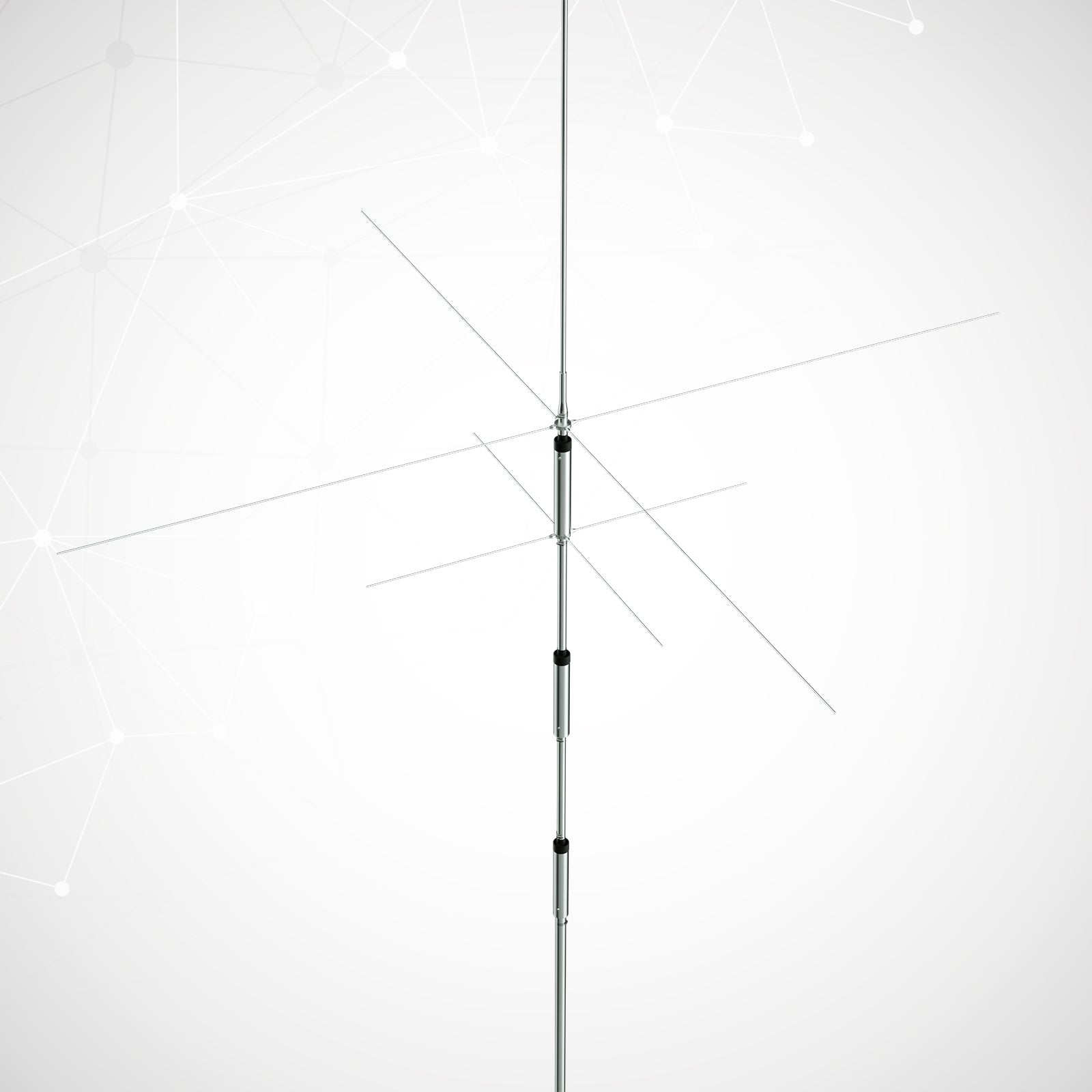 Xiegu VG4 4-Band Base Station Vertical Antenna | for HF Transceiver | 40m/20m/15m/10m - Radioddity