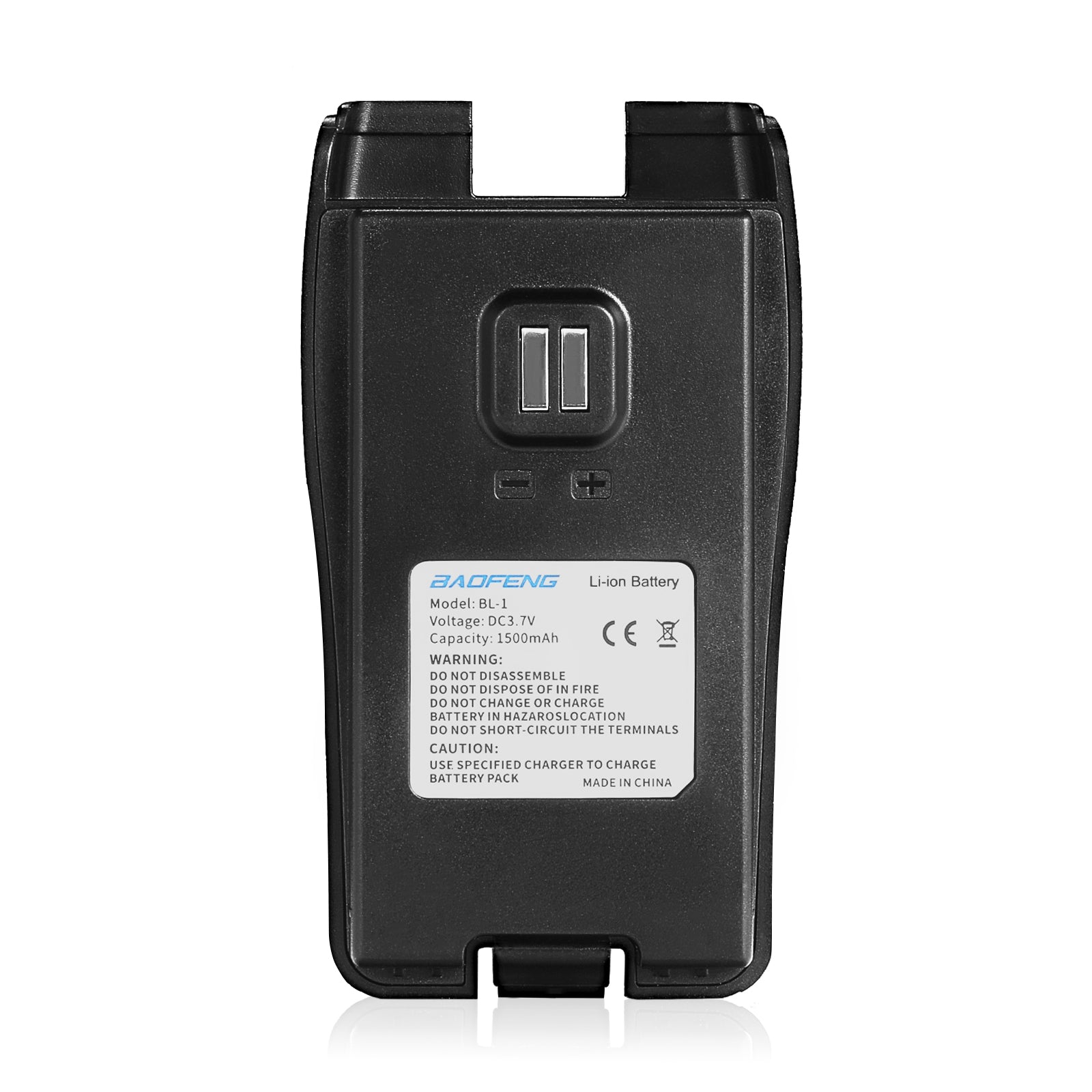 1500mAh Battery for Baofeng BF-88ST [2 Pack] - Radioddity