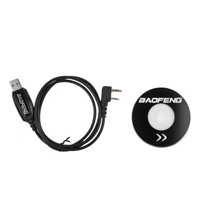 Baofeng GT-3 Mark II [2 Pack + 2 Speaker + Cable] | Dual Band | 5W | Better Antenna - Radioddity