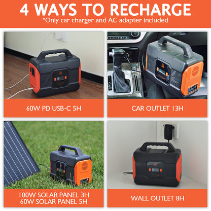 Xiegu BK300 Portable Power Station | 296Wh | 300W (Peak 350W) [DISCONTINUED] - Radioddity