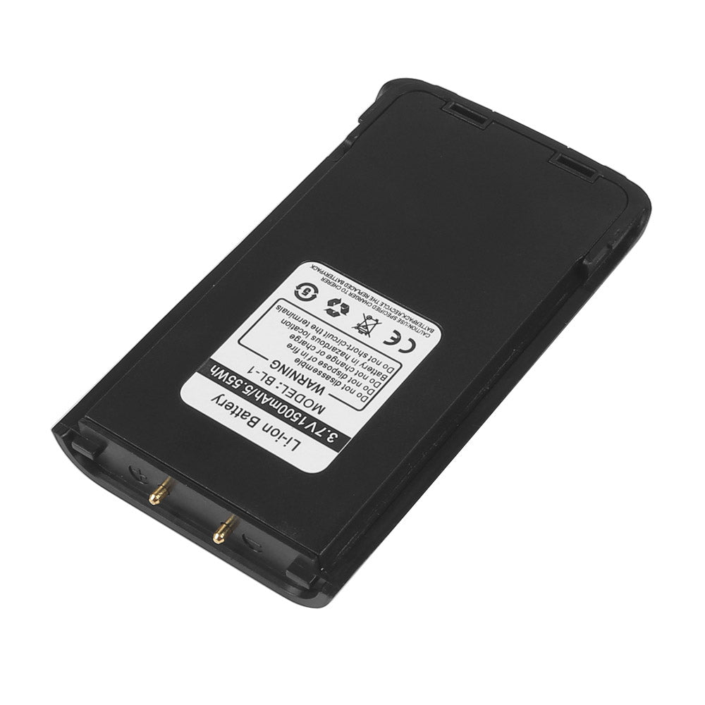 3.7V 1500mAh Li-ion Battery for Baofeng  GT-1 - Radioddity