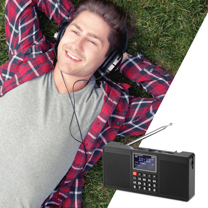 Raddy RD33 Tragbares FM DAB Radio | Digitales Wiederaufladbares | MP3 Musik-Wiedergabe | Unterstützung von Bluetooth [DISCONTINUED] - Radioddity
