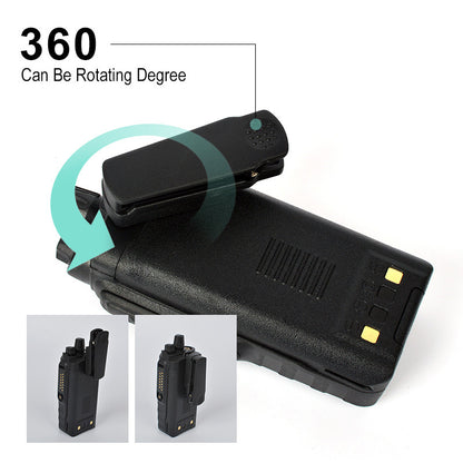 Baofeng BF-9700 [2 Pack + Cable] | UHF | 7/5/1W | Waterproof | Noise Reduction [DISCONTINUED] - Radioddity