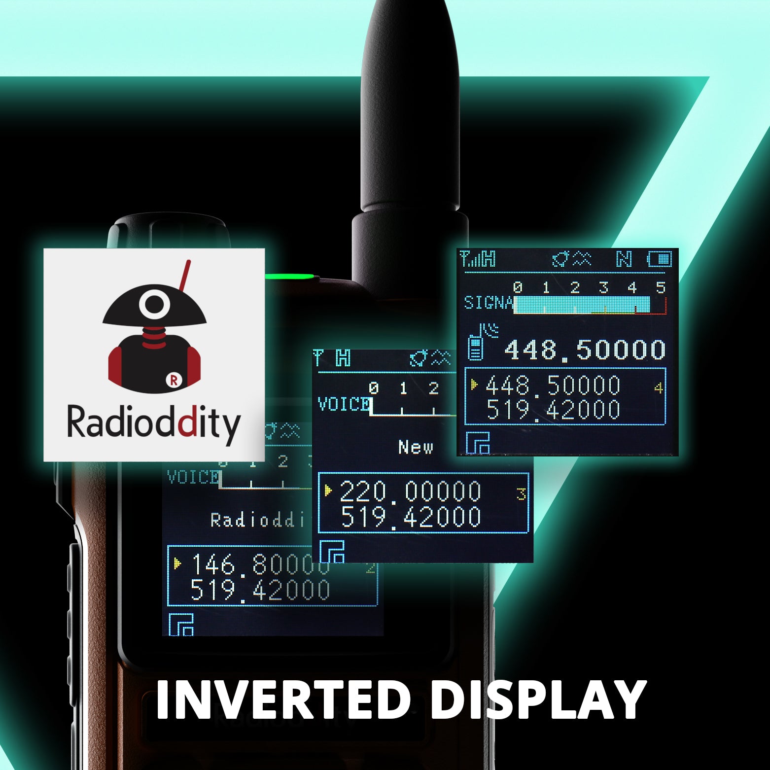 Radioddity GS-5B Analog Radio | 5W | Dual PTT | Bluetooth Programming | S-Meter | USB Charging - Radioddity