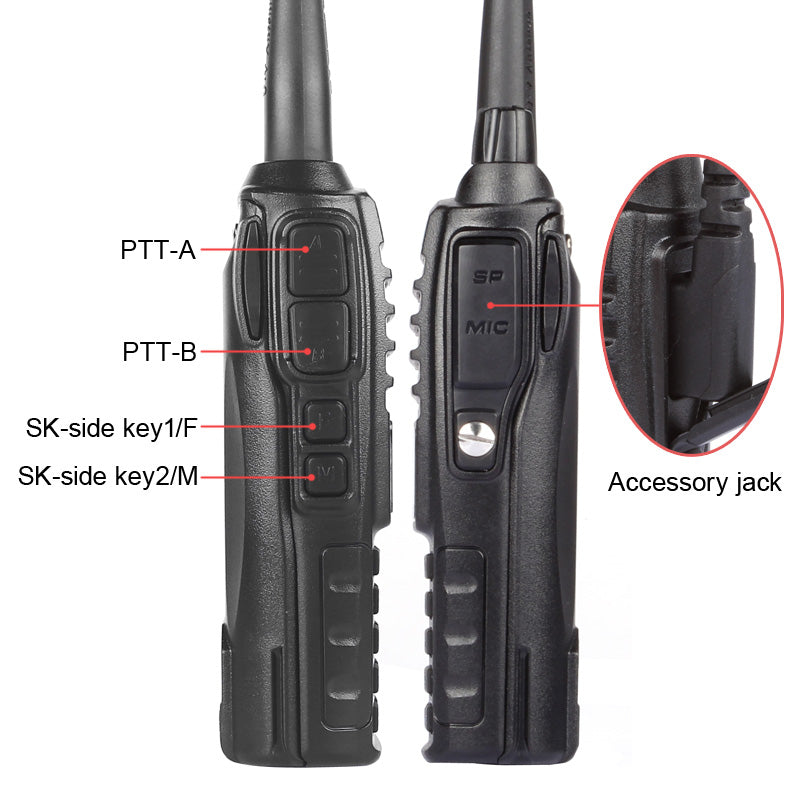 Baofeng UV-82L + Cable + Speaker - Radioddity