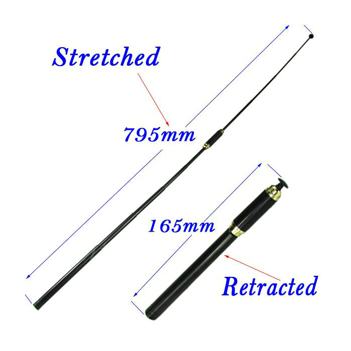U/V High Gain Dual Band Antenna [DISCONTINUED] - Radioddity