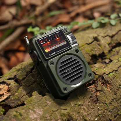 Raddy RF750 Shortwave Radio | AM/FM/SW/WB | Portable Digital Rechargeable | Bluetooth 5.0 - Radioddity