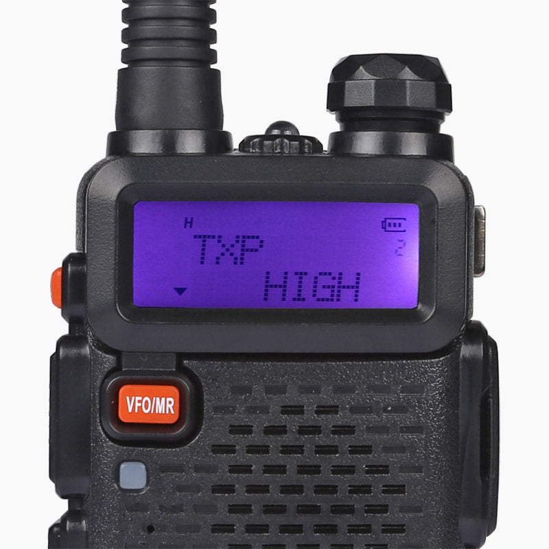 Baofeng UV-5RTP | Dual Band | 8W/4W/1W | Tri-power Two Way Radio | with Speaker [DISCONTINUED] - Radioddity