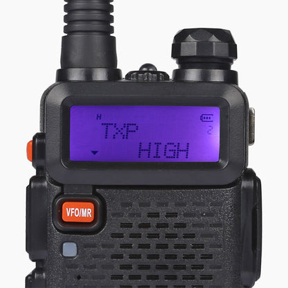 Baofeng UV-5RTP | Dual Band | 8W/4W/1W | Cable & Speaker & Extra Antenna [DISCONTINUED] - Radioddity
