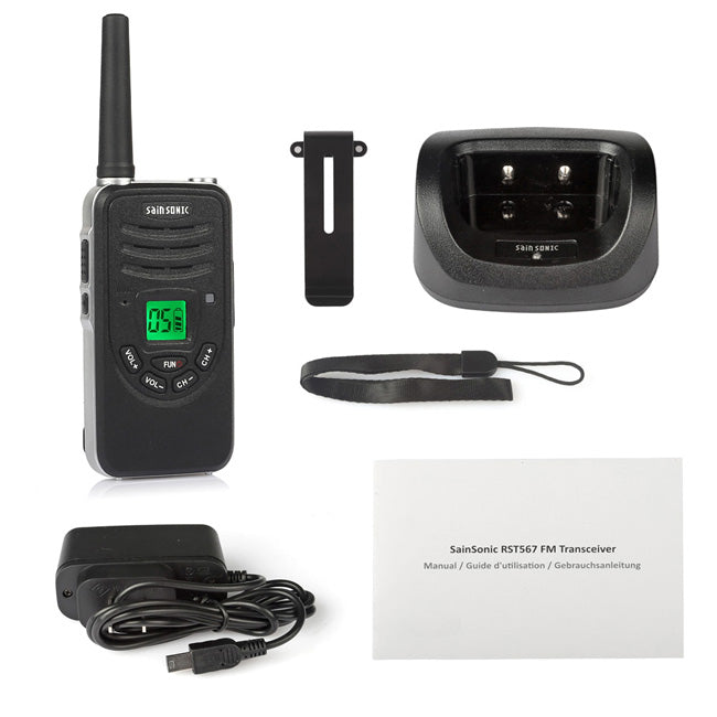 SainSonic RST567 UHF Handheld Walkie Talkie [DISCONTINUED] - Radioddity
