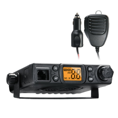 Radioddity CB-27 CB Radio Mobile Radio  | AM/FM | 4W | 40/80 Channel - Radioddity