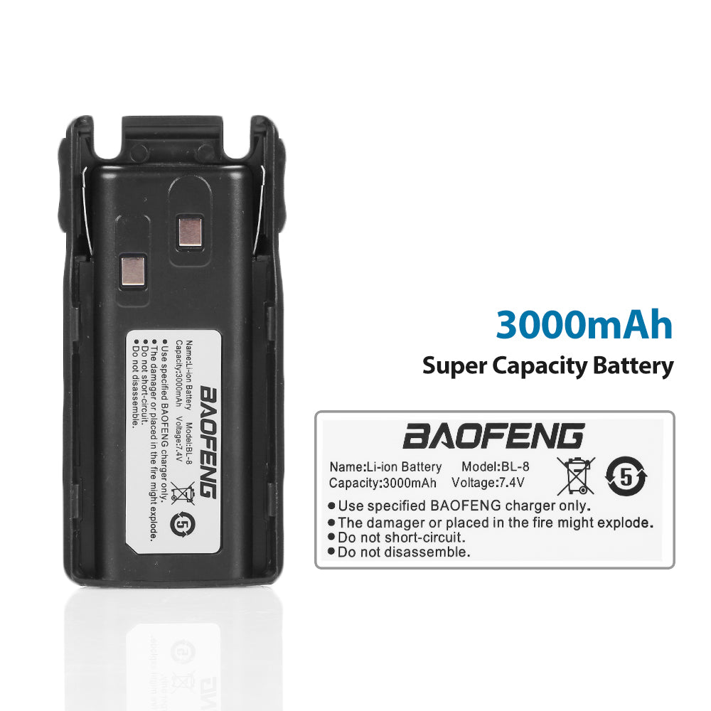 Baofeng UV-82L + Cable + Speaker - Radioddity