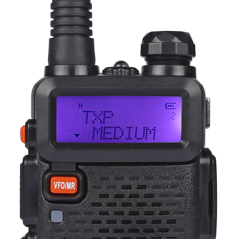 Baofeng UV-5RTP | Dual Band | 8W/4W/1W | Cable & Speaker & Extra Antenna [DISCONTINUED] - Radioddity