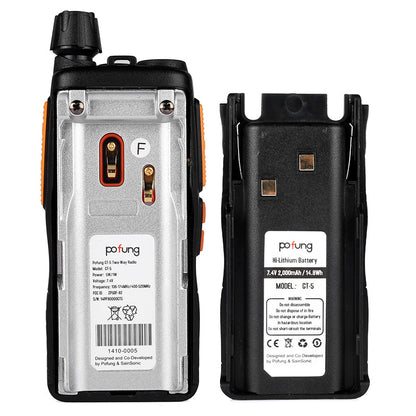 Baofeng GT-5 | Dual Band | 2800mAh | Analog Radio - Radioddity