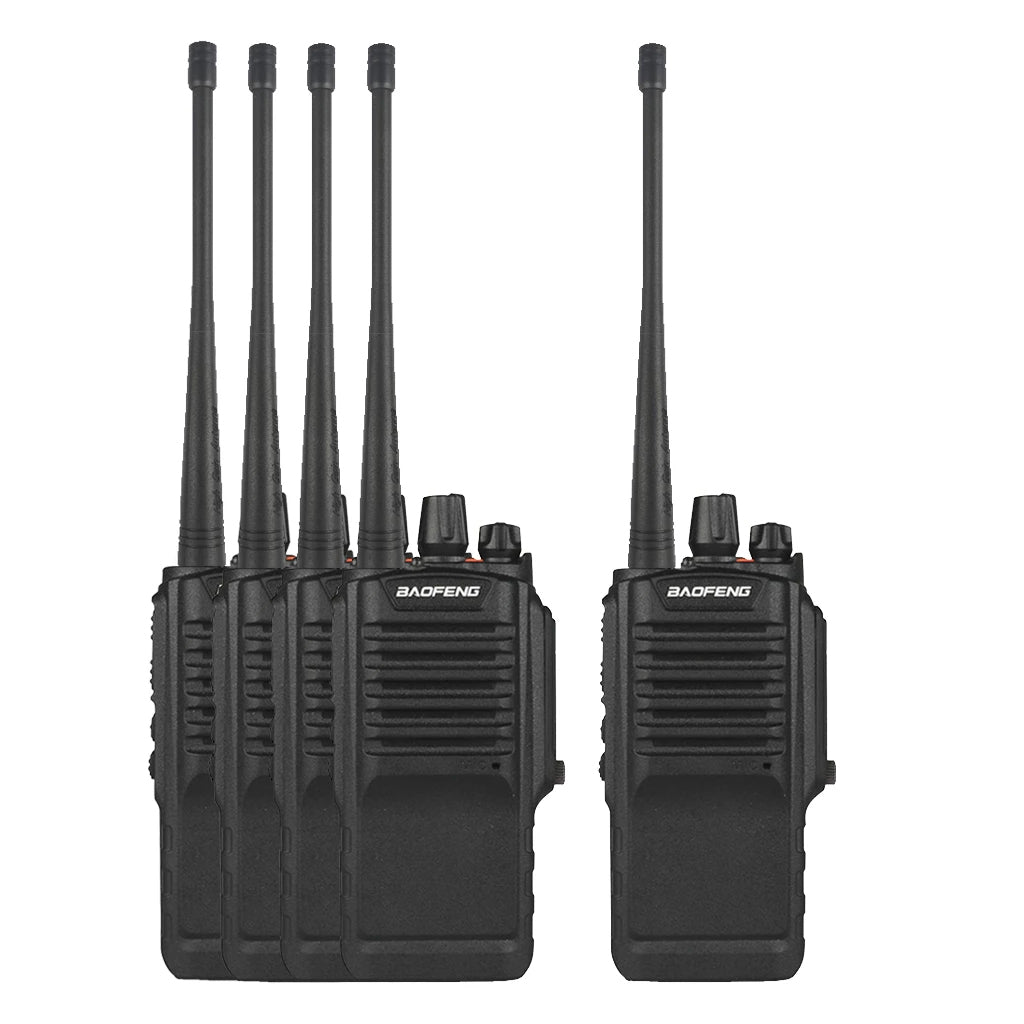 Baofeng BF-9700 [5 Pack] | UHF | 7/5/1W | Waterproof | Noise Reduction - Radioddity