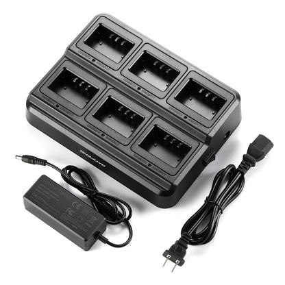 UV-5R Series Six Way Charger - Radioddity