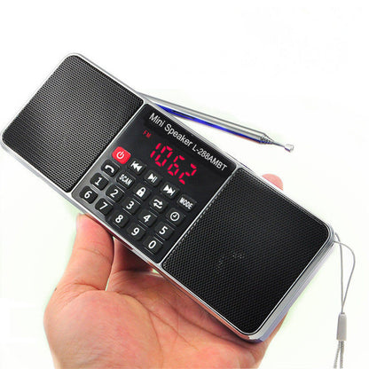 Bluetooth Super Bass Speaker SD/TF MP3 Player AM/FM Radio [DISCONTINUED] - Radioddity