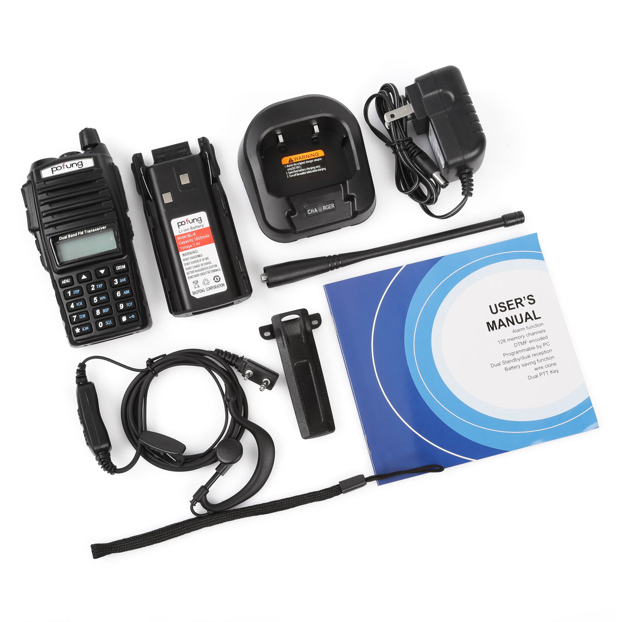 Baofeng UV-82 | Dual Band | Dual PTT | Analog Radio - Radioddity