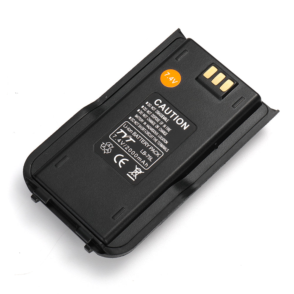 TYT 7.4V 2000MAh Battery for MD-380 DMR - Radioddity