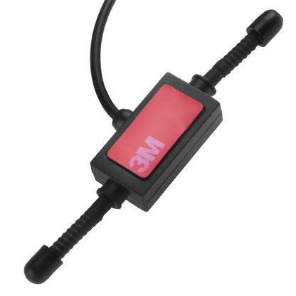 Scanner Antenna BNC Glass Mount for Uniden Motorola Radio Mobile Full Band - Radioddity