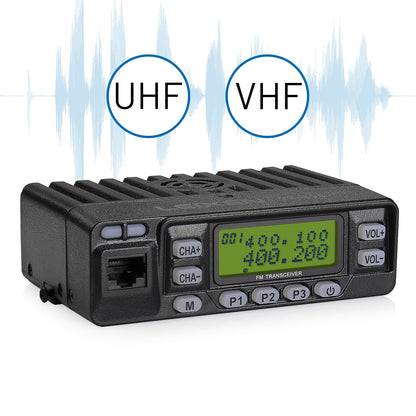 Leixen VV-898 Mobile Radio | 136-174/400-470MHz | 4W/10W [DISCONTINUED] - Radioddity