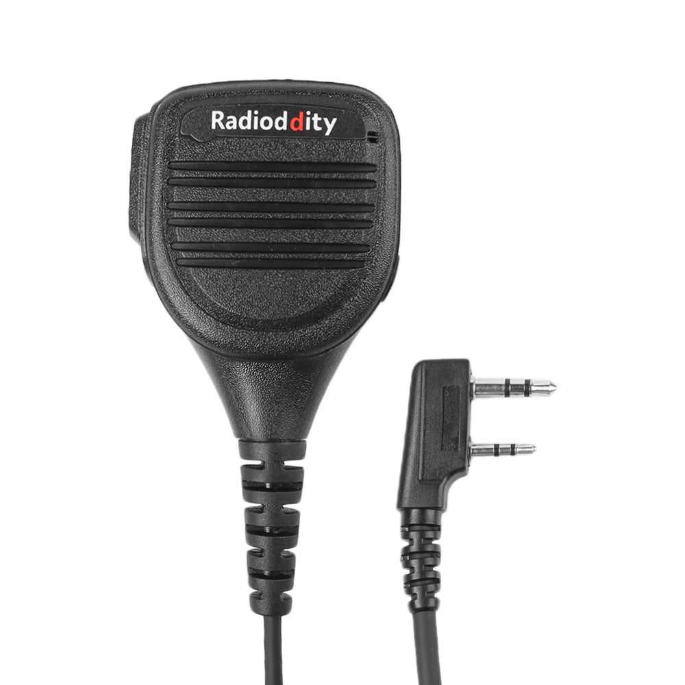 Radioddity RS24 Waterproof Shoulder Speaker Mic for Radioddity Baofeng TYT | K Plug - Radioddity