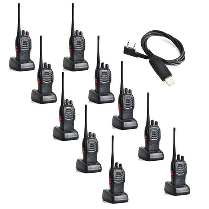 Baofeng BF-888S [10 Pack + Cable] - Radioddity