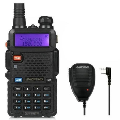 Baofeng UV-5RTP | Dual Band | 8W/4W/1W | Tri-power Two Way Radio | with Speaker [DISCONTINUED] - Radioddity