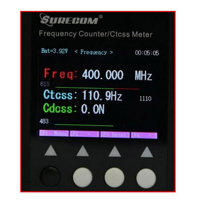 SURECOM SF401 PLUS Frequency Counter for Radio Transceiver [DISCONTINUED] - Radioddity