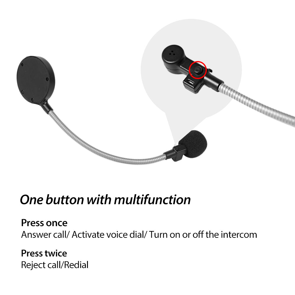 Radioddity M1 / M1 Pro Wireless Stereo Motorcycle Helmet Headset Bluetooth [DISCONTINUED] - Radioddity