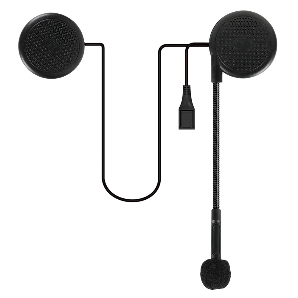 Radioddity L1M Wireless Hands-Free Motorcycle Helmet Headset Compatible with Bluetooth 4.0 - Radioddity