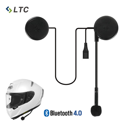 Radioddity L1M Wireless Hands-Free Motorcycle Helmet Headset Compatible with Bluetooth 4.0 - Radioddity