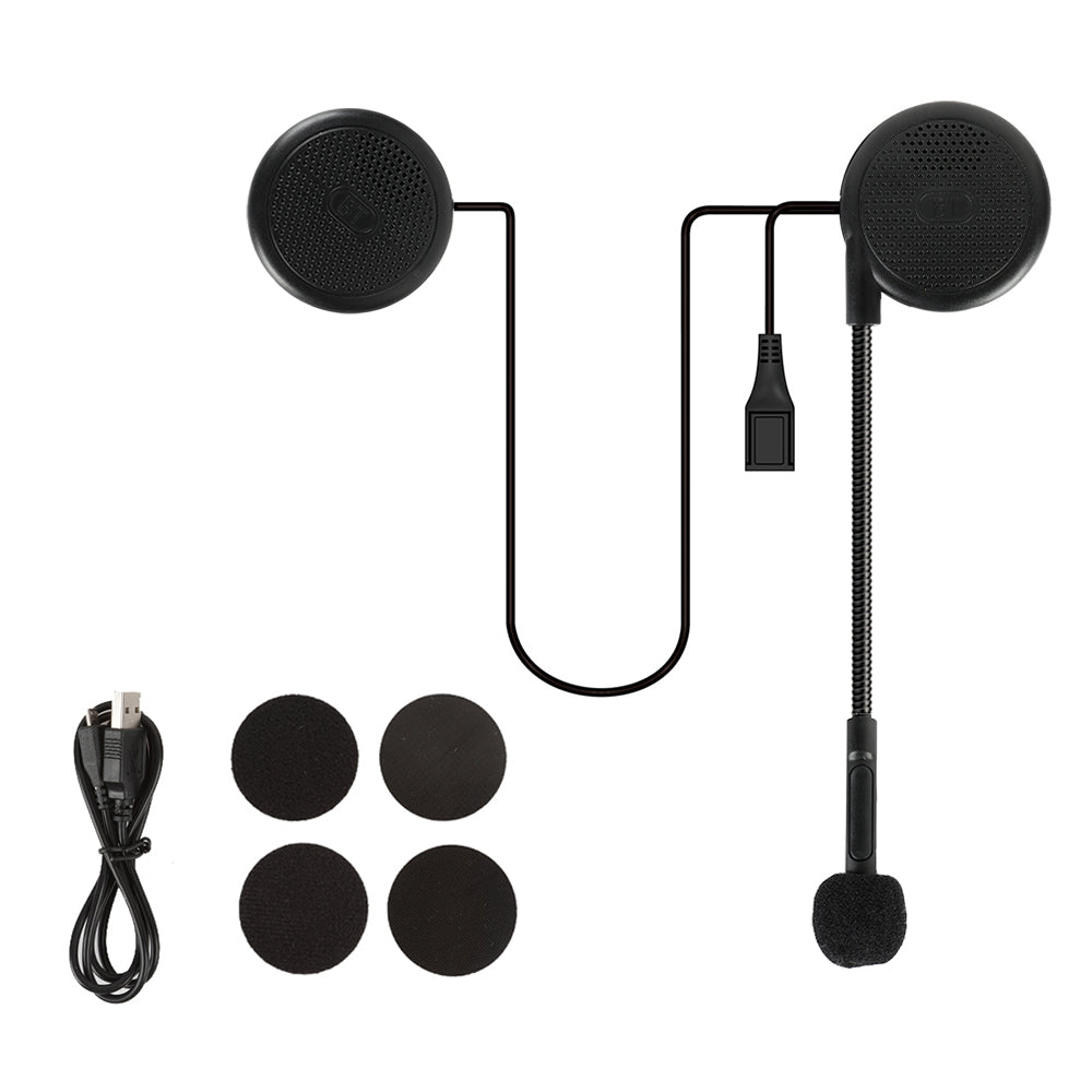 Radioddity L1M Wireless Hands-Free Motorcycle Helmet Headset Compatible with Bluetooth 4.0 - Radioddity