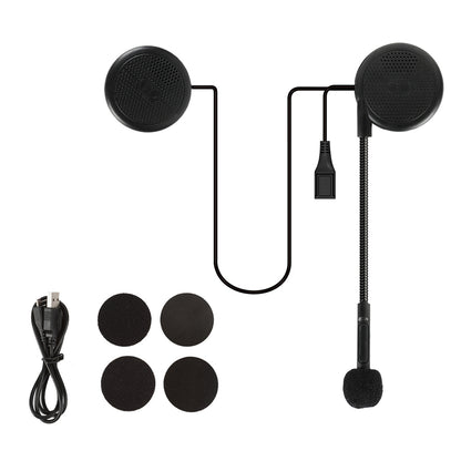 Radioddity L1M Wireless Hands-Free Motorcycle Helmet Headset Compatible with Bluetooth 4.0 - Radioddity
