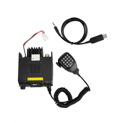QYT KT-980 Plus | Dual Band | Quad-standby | 75W | Support CHIRP | with Cable - Radioddity