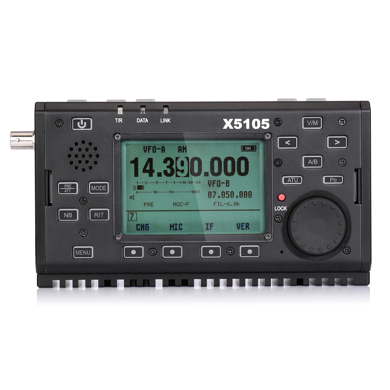 Xiegu X5105 OUTDOOR VERSION HF TRANSCEIVER | V3.0 with CE-19 - Radioddity