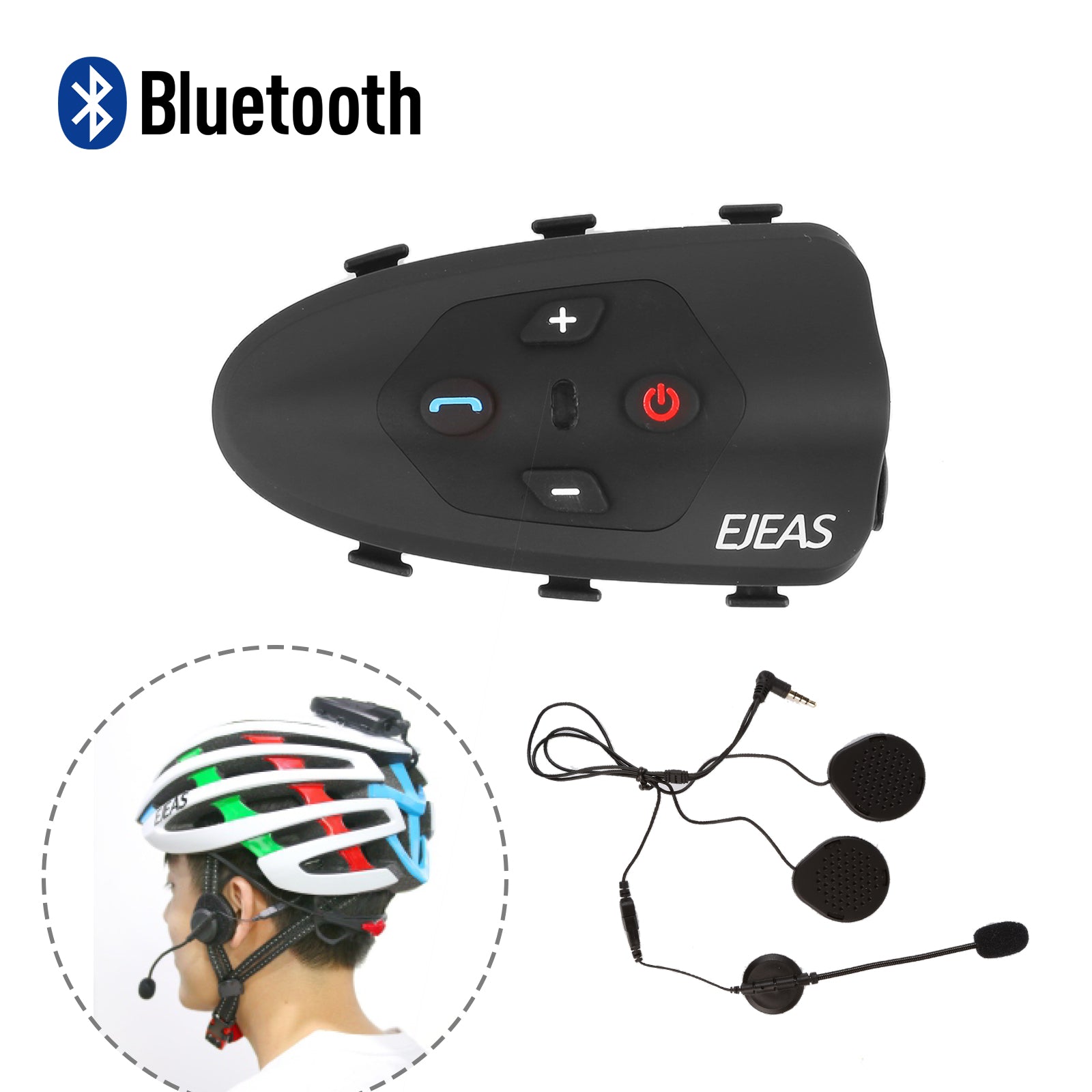 V9 Bluetooth Interphone Motorcycle Helmet Intercom [DISCONTINUED] - Radioddity