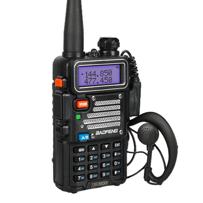 Baofeng x Radioddity UV-5RX3 | Tri-band 1.25M | Tri-color LCD | 2 Antennas | with Cable - Radioddity