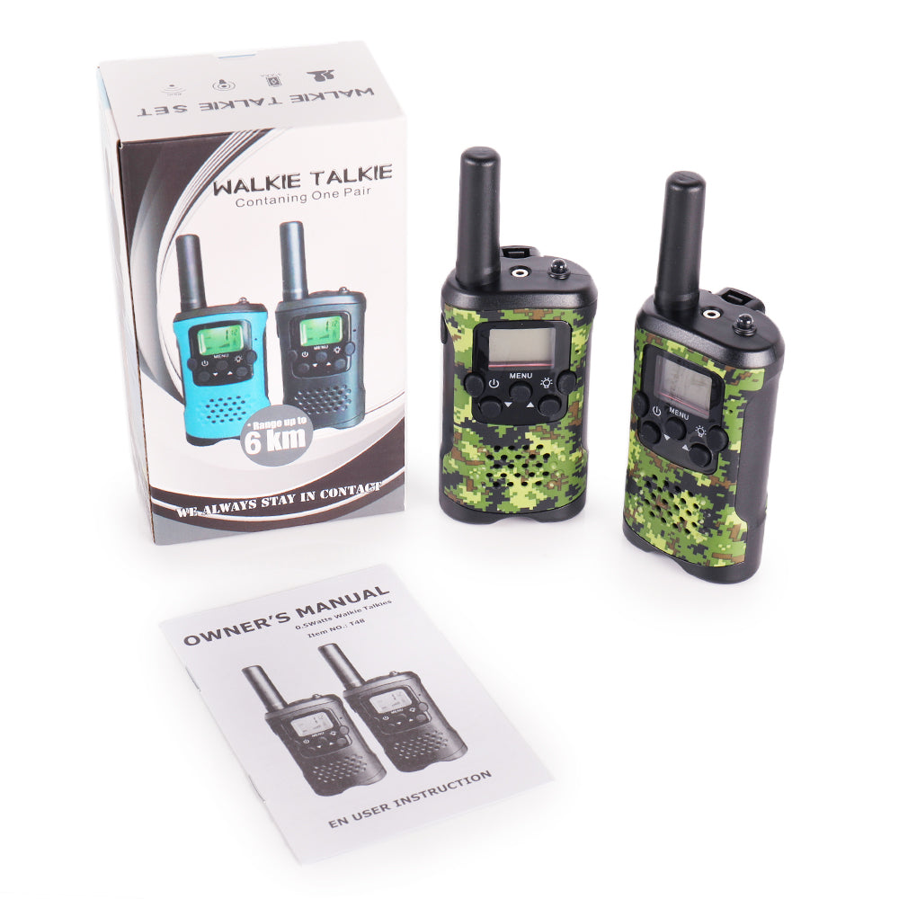Radioddity JJ-220 Mini Walkie Talkies for Kids [1 Pair] - Radioddity