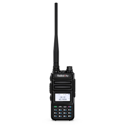 Radioddity GM-30 GMRS Radio | 5W | VHF & UHF Scanner | NOAA | USB-C | SYNC - Radioddity