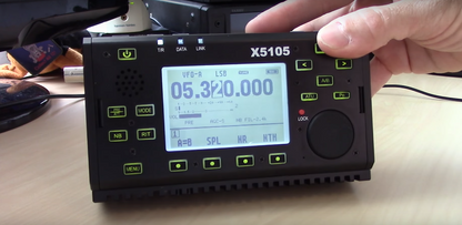 Xiegu X5105 OUTDOOR VERSION HF TRANSCEIVER | V3.0 with CE-19 - Radioddity