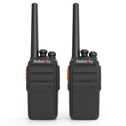 Radioddity R2 Walkie Talkie UHF PMR446 [2 Pack] - Radioddity
