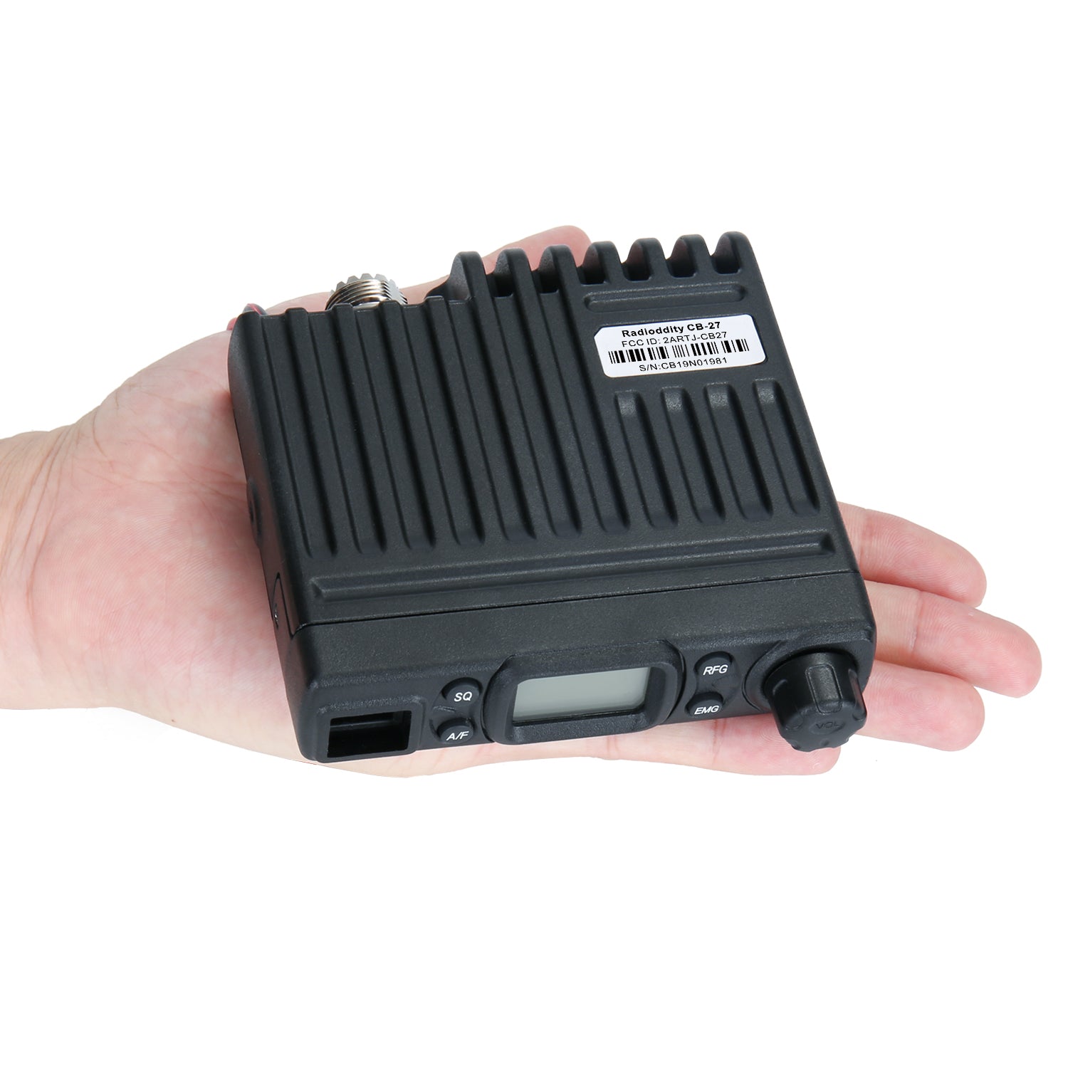 Radioddity CB-27 CB Radio Mobile Radio  | AM/FM | 4W | 40/80 Channel - Radioddity