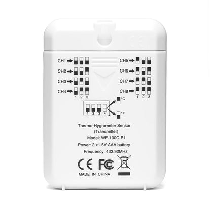 Raddy R2 Wireless Sensor | for WF-100C Professional Weather Staton - Radioddity