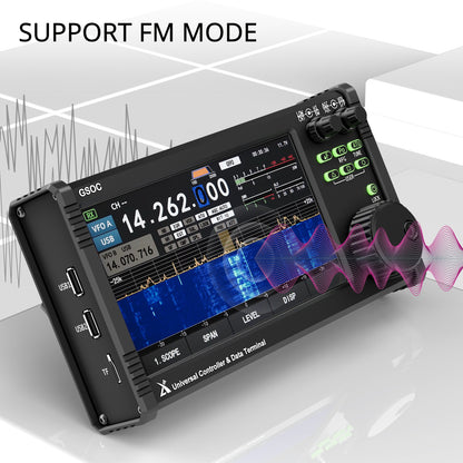 Xiegu GSOC Remote Controller | Touch Screen | Spectrum & Waterfall Display - Radioddity