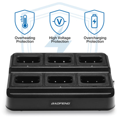 BF-888S Series Six Way Charger - Radioddity